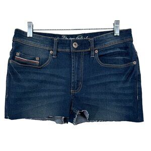 Jeans by Buffalo Womens Short-Shorts Sz 30 Cut-Off Denim Spencer-X Straight 2"